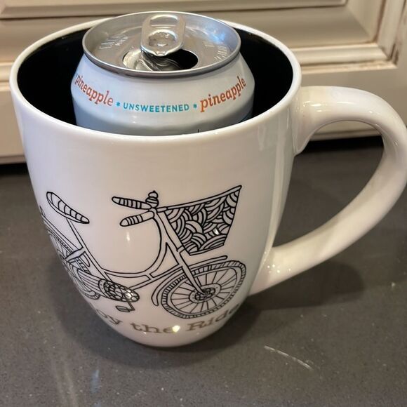 Enjoy the Ride Zentangle bike mug by cypress - Picture 6 of 8